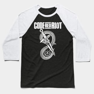 Snake Knife Riot Baseball T-Shirt